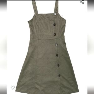 Army green Mini dresses 👗